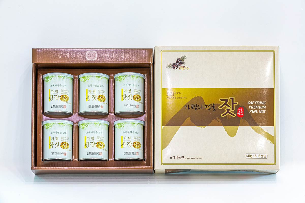 캔잣세트 140g*6 (2024황잣)