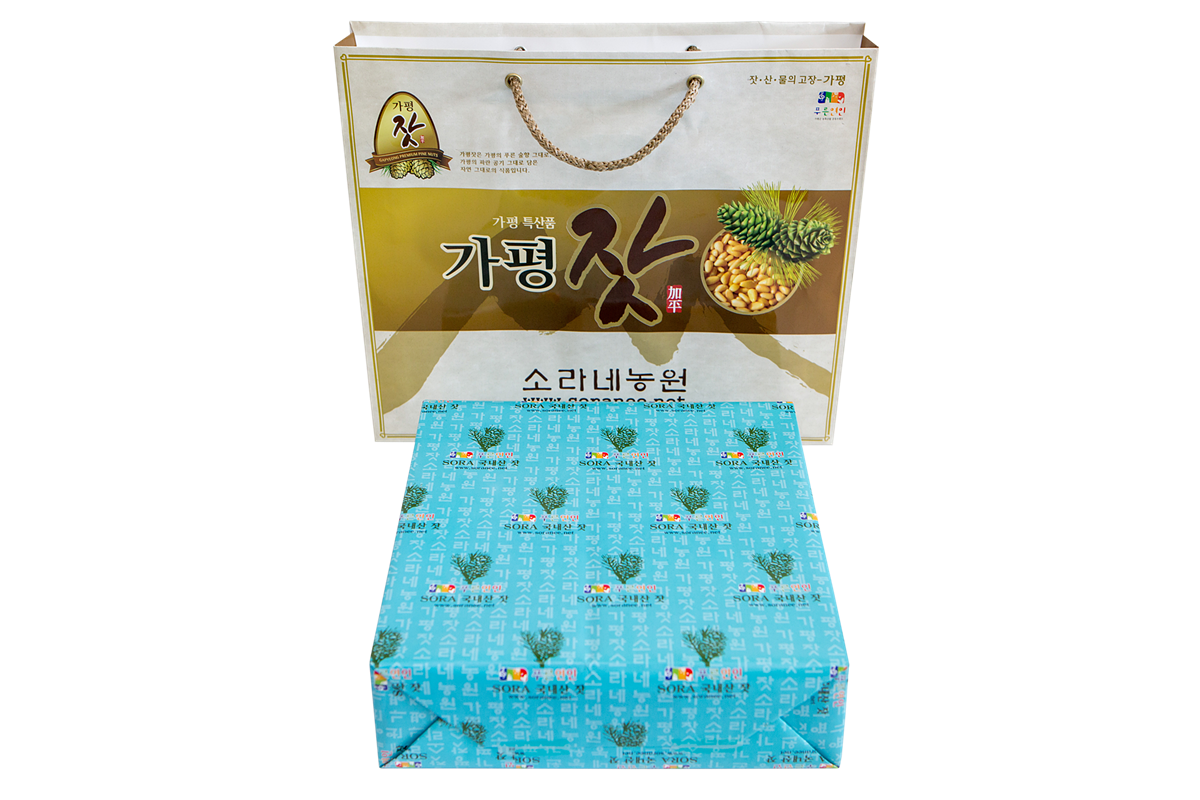 오동나무캔잣세트 140g*5 (2024황잣)