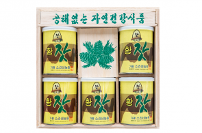 오동나무캔잣세트 140g*5 (2024황잣)