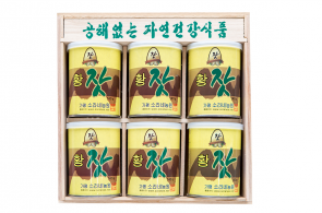 오동나무캔잣세트 140g*6 (2024황잣)