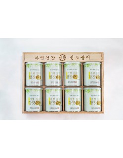 오동나무캔잣세트 140g*8 (2024황잣)